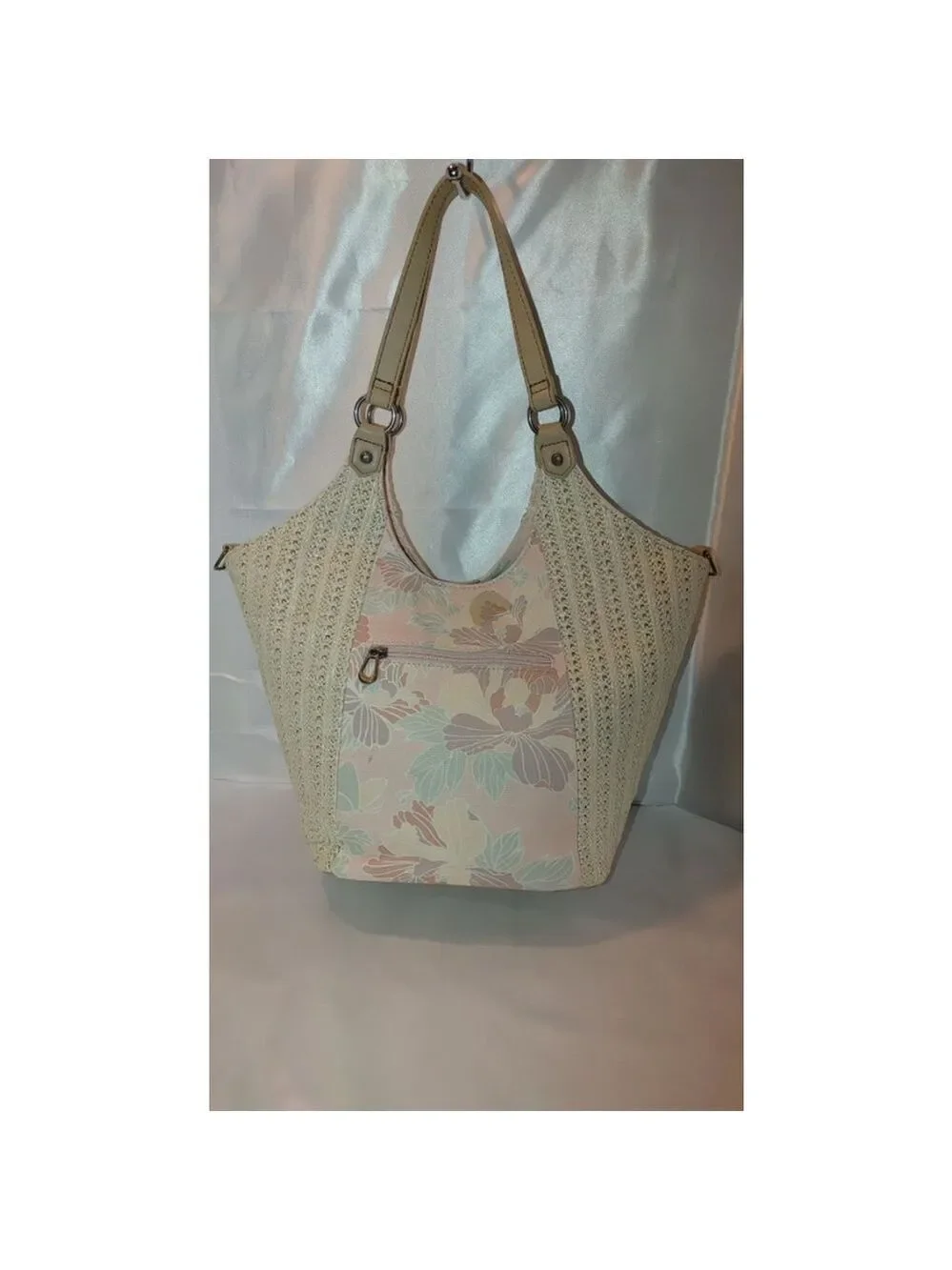 Sakroots Roma Straw Shopper Bag